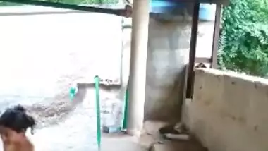 Cute Girl Bathing Record In