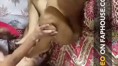 Satin nighty wife hardcore home sex with new husband