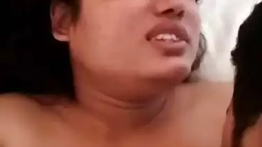 Horny facial expression revealed during hard fuck