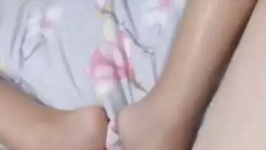 Футфетиш ножками в чулках и минет