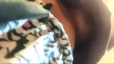 Sister with no bra shows big boobs with bro keeping camera