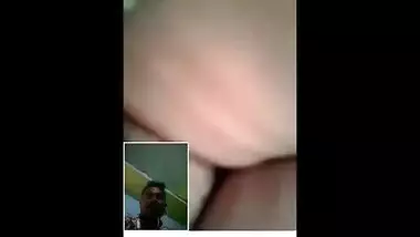 Desi telugu aunty video call with bf