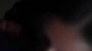 Attractive eyes and boobs of hot Indian girlfriend