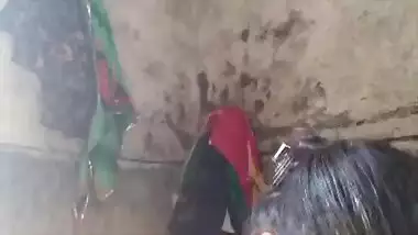 Real Dehati wife nude show in bathroom