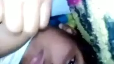 Desi cutie is horny and it's a reason to play with XXX melons