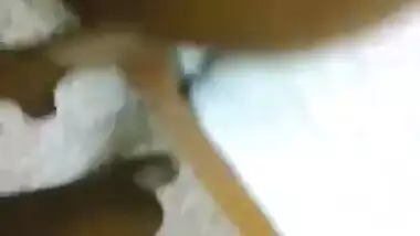 Large boobs Desi wife oral-job to student and sex