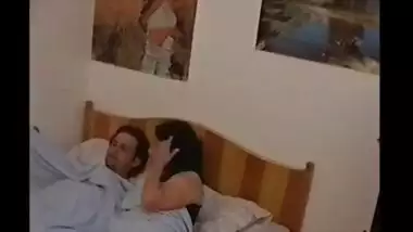 Desi group fuck video of sweeping by real Indian wife and husband