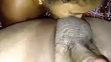 Busty telugu aunty amazing blowjob sex video