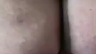 Tamil wife opening towel in front of secret lover