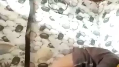 The girl moans loudly when her BF fucks her pussy hard