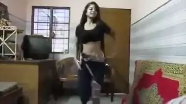 Attractive Indian teen Dancing 