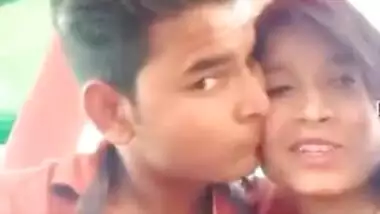 Handsome young man paws Indian's perfect boobs through red dress