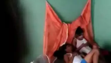 Village Young couple hot sex recorded in 2 clips merged