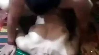 Tamil sex video of a Jija fucking his Sali with a condom on
