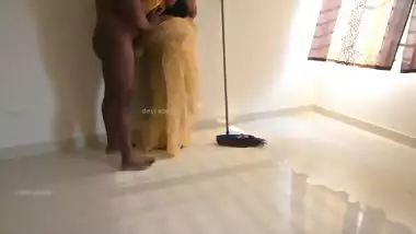 Indian maid having fun with devar