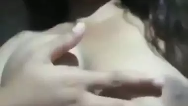 Buttery pussy and big boobs of desi slut