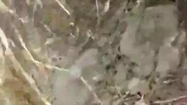 Village lover caught fucking outdoor