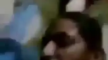 Unsatisfied Tamil village aunty striptease nude MMS