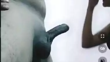 Cute Indian couple blowjob sex on live cam