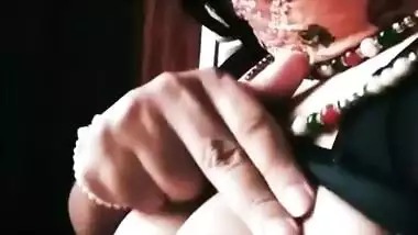 Nina Flaunts Boobs And Using Nipple Enlarger Mms