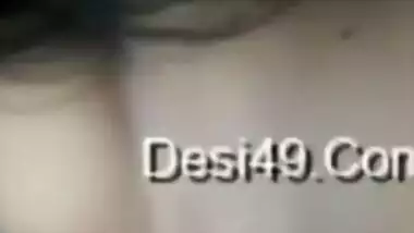 Sexy college girl showing her boobs and pussy