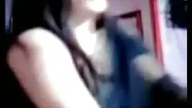 Desi cute wife with sexy saree