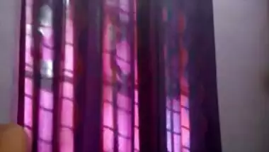 Tempting teen Desi lies down on her back to rub XXX body for sex show