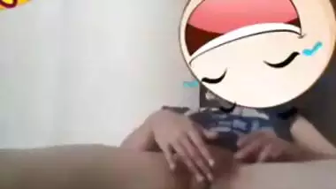 Female from Desi land uncovers her XXX twat for sex games in bed